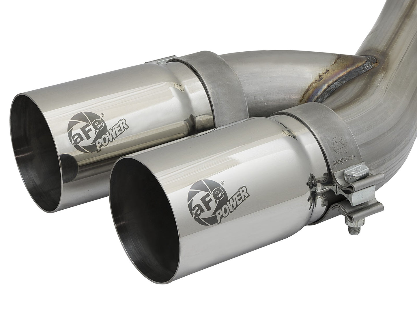 aFe Power 49-42082-P - Rebel Series 3-1/2 IN Stainless Steel Cat-Back Exhaust Sy
