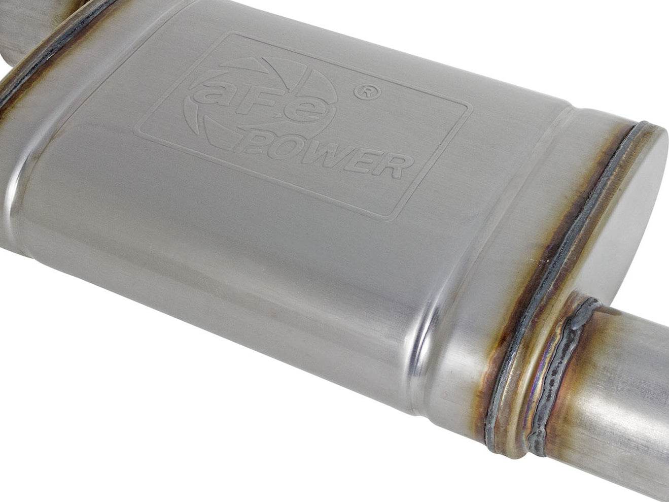 aFe Power 49-48083-P - Apollo GT Series 3 IN 409 Stainless Steel Cat-Back Exhaus