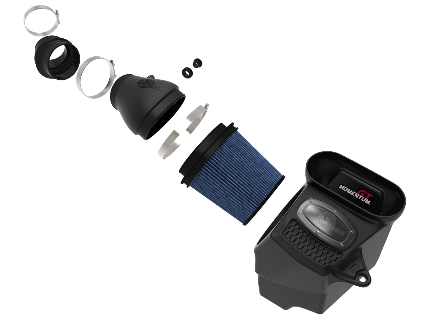 aFe Power 50-70080R - Momentum GT Cold Air Intake System w/ Pro 5R Filter