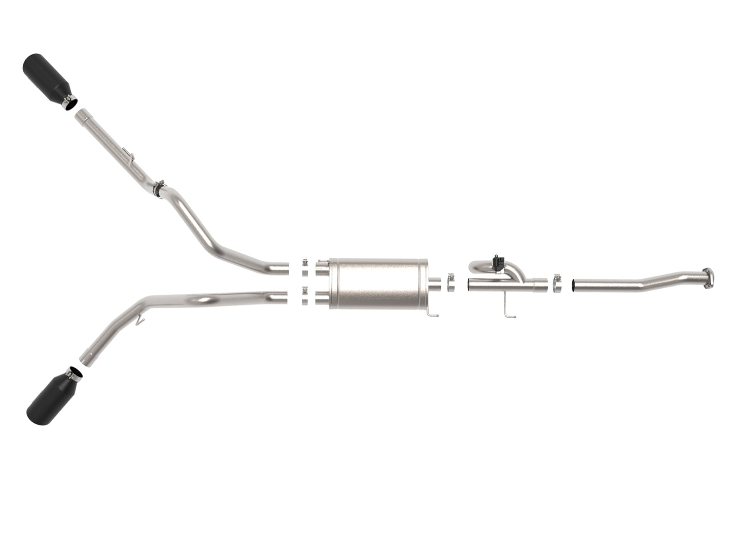 aFe Power 49-33123-B - Gemini XV 3 IN 304 Stainless Steel Cat-Back Exhaust Syste