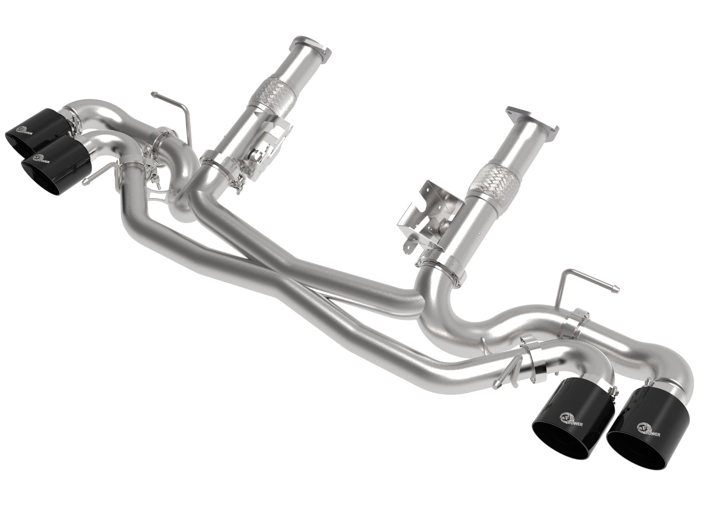 aFe Power 49-34127NM-B - MACH Force-Xp 304 Stainless Steel Cat-Back Exhaust w/o
