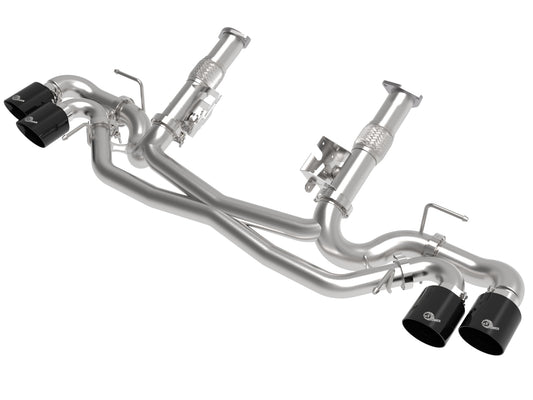 aFe Power 49-34127NM-B - MACH Force-Xp 304 Stainless Steel Cat-Back Exhaust w/o