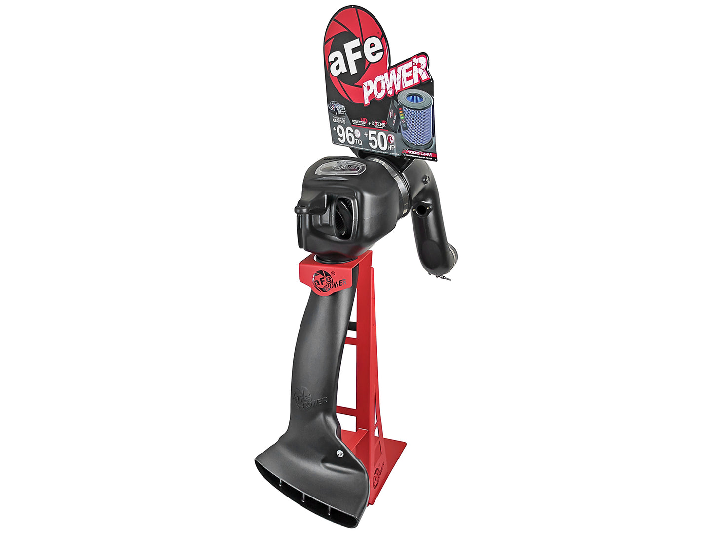 aFe Power 40-19017 - Momentum HD P.O.P. Display w/ Dynamic Air Scoop - Cummins 6
