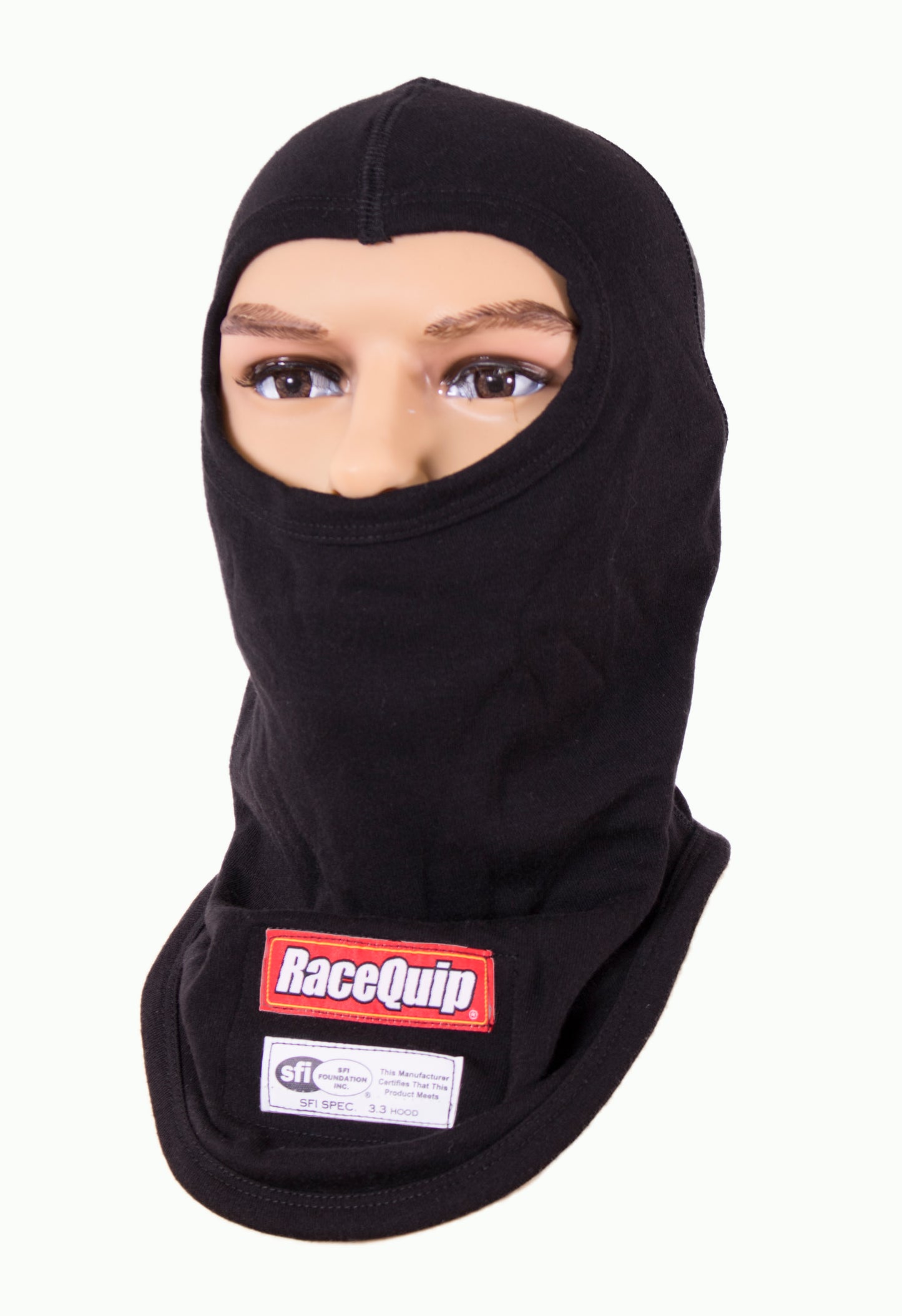 Racequip 433991RQP - RaceQuip Fire Retardant Balaclava Head Sock - Single Layer