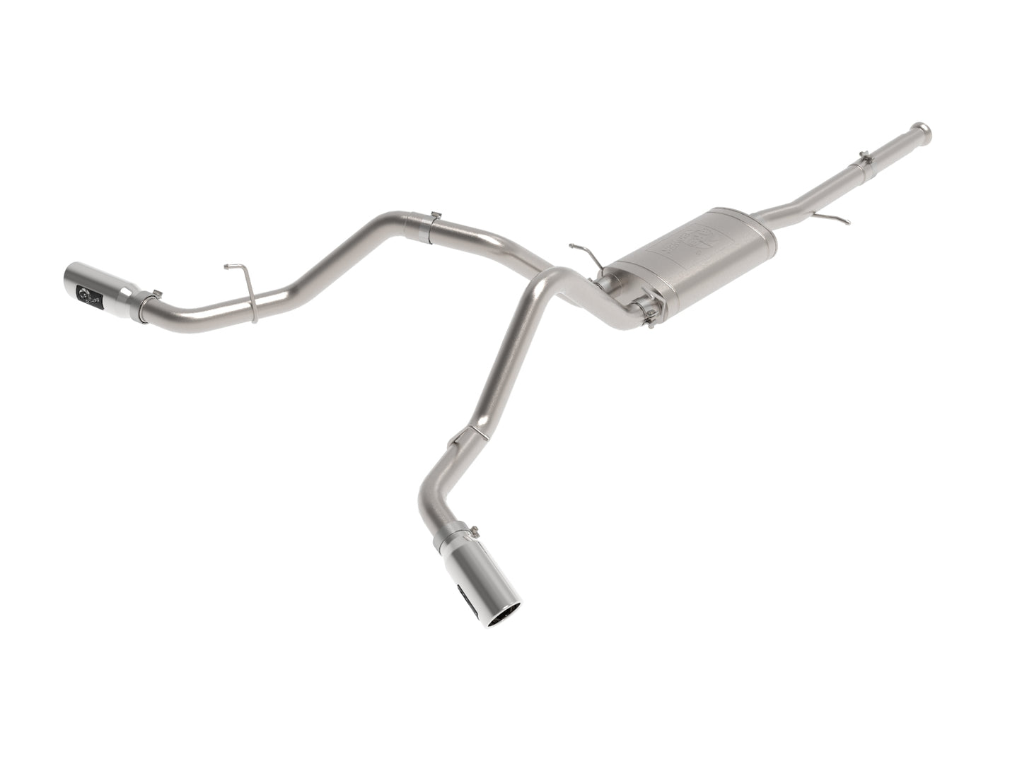 aFe Power 49-44134-P - Apollo GT Series 3 IN Cat-Back Exhaust System w/ Dual Rea