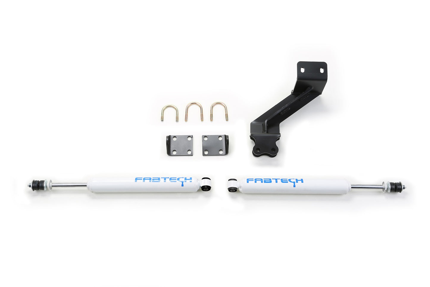 Fabtech FTS23060 - Steering Stabilizer Kit; Dual; w/ Performance Shocks;