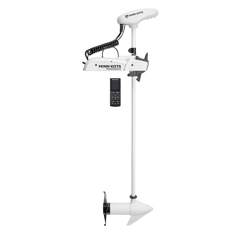 Minn Kota 1363586  Riptide PowerDrive Trolling Motor;  Bow Mount 70-54-24:  White