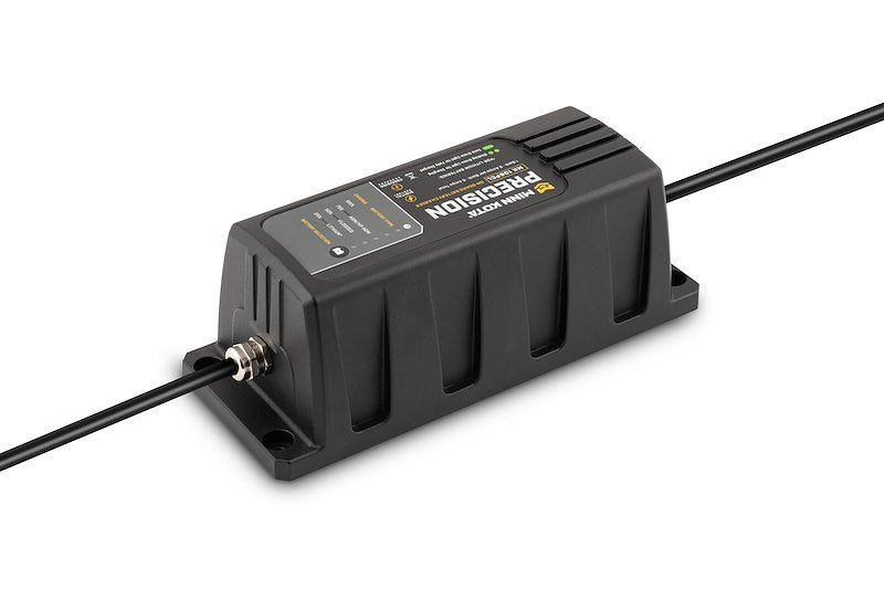 Minn Kota 1831061  MK 106 PCL Battery Charger;  9.88 Inch Length X 4 Inch Width X 3-1/2 Inch Height On-6 -Wa:  10-12 Hours Charging Time