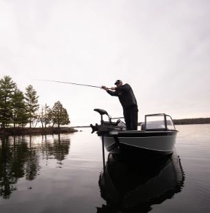 Minn Kota 1358350  Terrova Trolling Motor;  Bow-Mount 55-54-12:  Black
