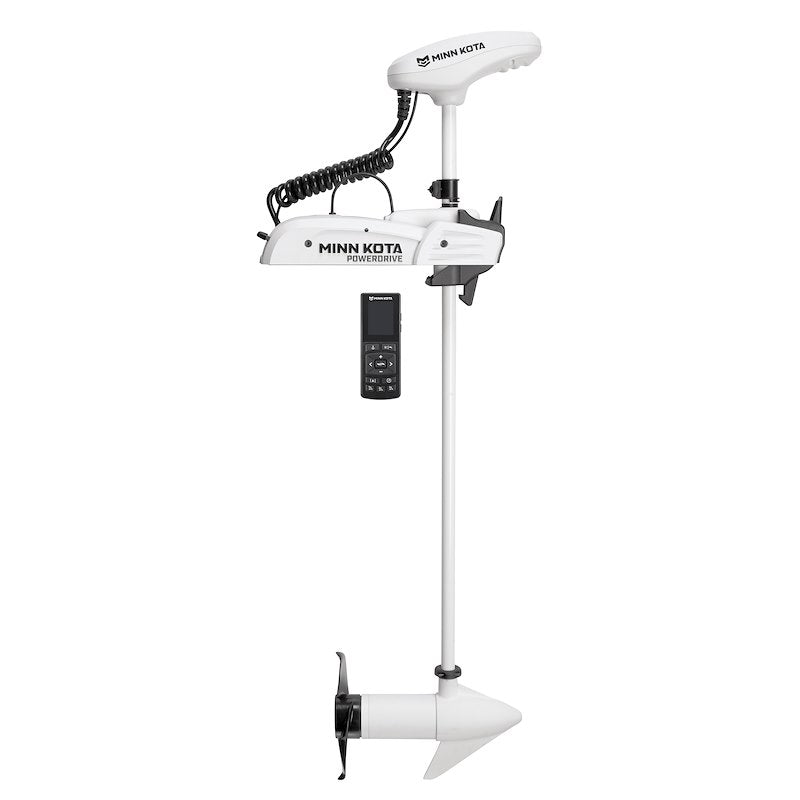 Minn Kota 1363576  Riptide PowerDrive Trolling Motor;  Bow Mount 55-54-12:  White
