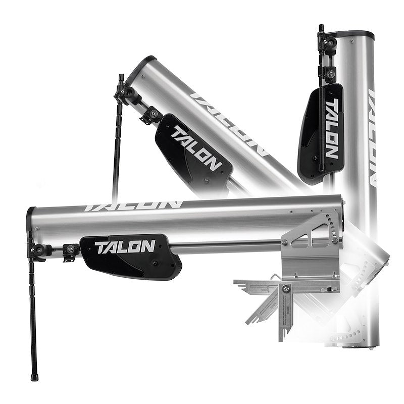 Minn Kota 1810222  Talon Anchor System Mounting Bracket;  With Easy-Tilt Action/ Stainless Steel Hardware/ Talon Crutch Support And Adjustable Deck Support Provides Stability While Tilting Si-An-Co:
