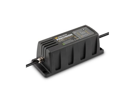 Minn Kota 1831101  MK 110 PCL Battery Charger;  9.88 Inch Length X 4 Inch Width X 3-1/2 Inch Height On-10-Wa:  4-6 Hours Charging Time