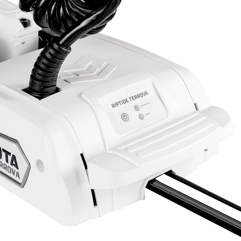 Minn Kota 1363900  Riptide Terrova QUEST Series Trolling Motor;  Bow-Mount 90-60-24:  White