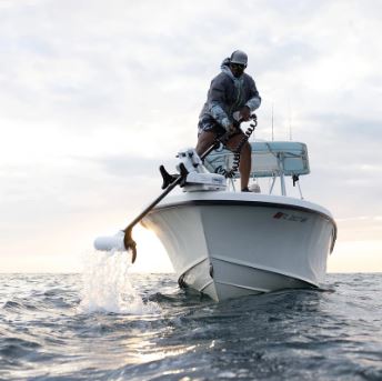 Minn Kota 1363786  Riptide Terrova Trolling Motor;  Bow-Mount 80-60-24:  White