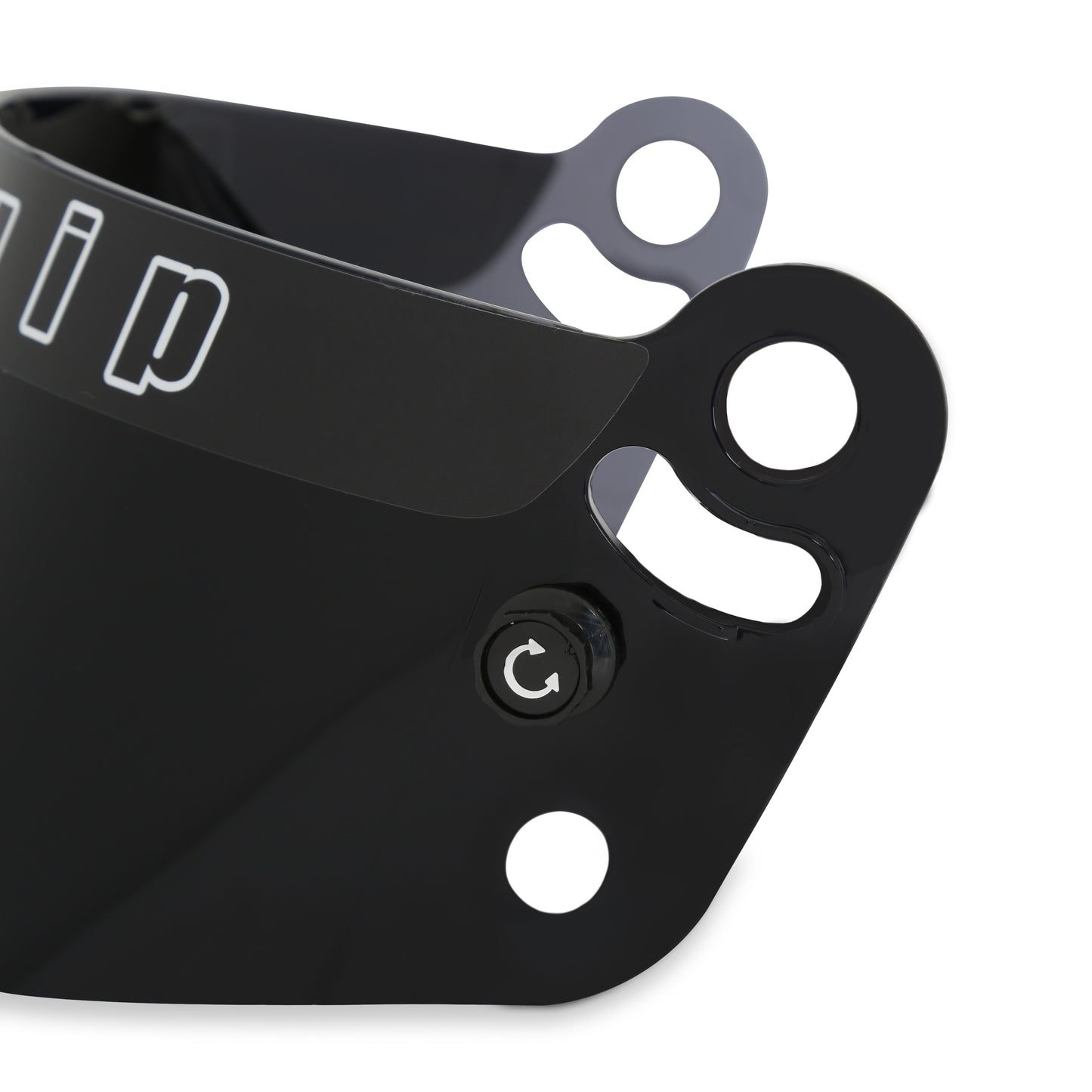 Racequip 204004RQP - RaceQuip Dark Smoke Helmet Face Shield - Fits Pro Model Hel