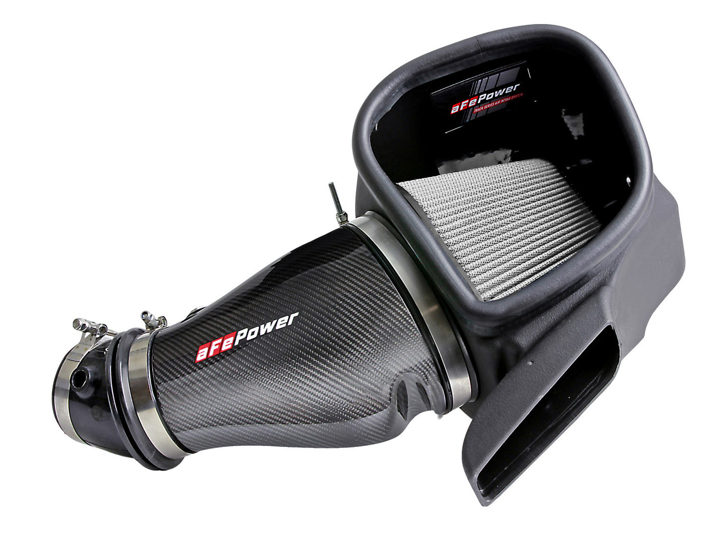 aFe Power 57-10002D - Track Series Carbon Fiber Intake System w/ Pro DRY S Filte