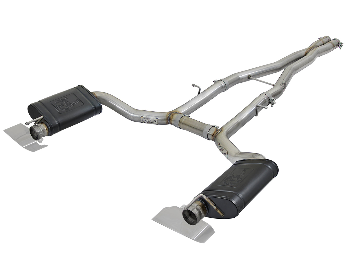 aFe Power 49-32060 - MACH Force-Xp 304 Stainless Steel Cat-Back Exhaust System