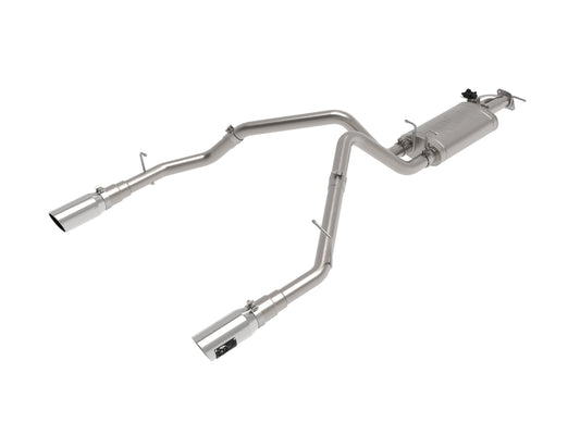 aFe Power 49-32081-P - Gemini XV 3 IN 304 Stainless Steel Cat-Back Exhaust Syste