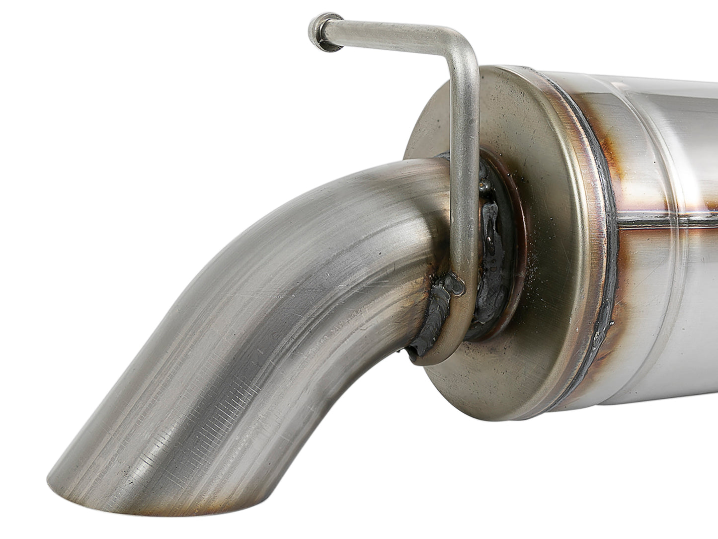 aFe Power 49-48074 - ROCK BASHER 2-1/2 IN to 3 IN 409 Stainless Steel Cat-Back E