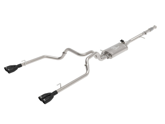 aFe Power 49-34139-B - Gemini XV 3 IN 304 Stainless Steel Cat-Back Exhaust Syste