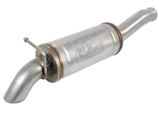 aFe Power 49-48074 - ROCK BASHER 2-1/2 IN to 3 IN 409 Stainless Steel Cat-Back E
