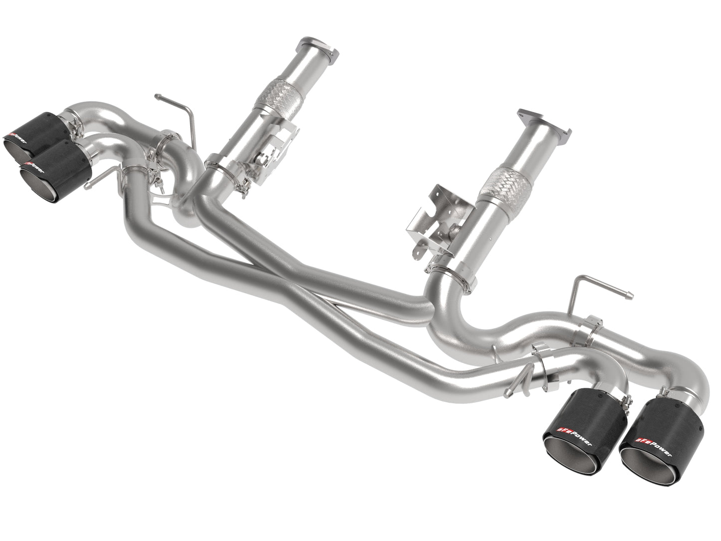 aFe Power 49-34127NM-C - MACH Force-Xp 304 Stainless Steel Cat-Back Exhaust w/o