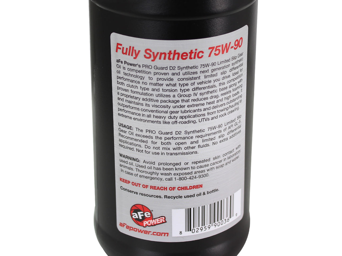 aFe Power 46-70092-WL - Pro Series Rear Differential Cover Kit Black w/ Machined