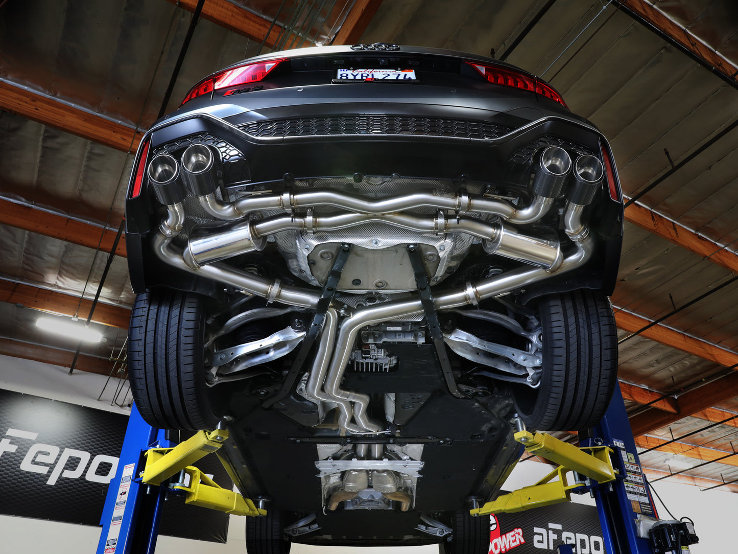 aFe Power 49-36448-B - MACH Force-Xp 3 IN to 2-1/2 IN Stainless Steel Cat-Back E