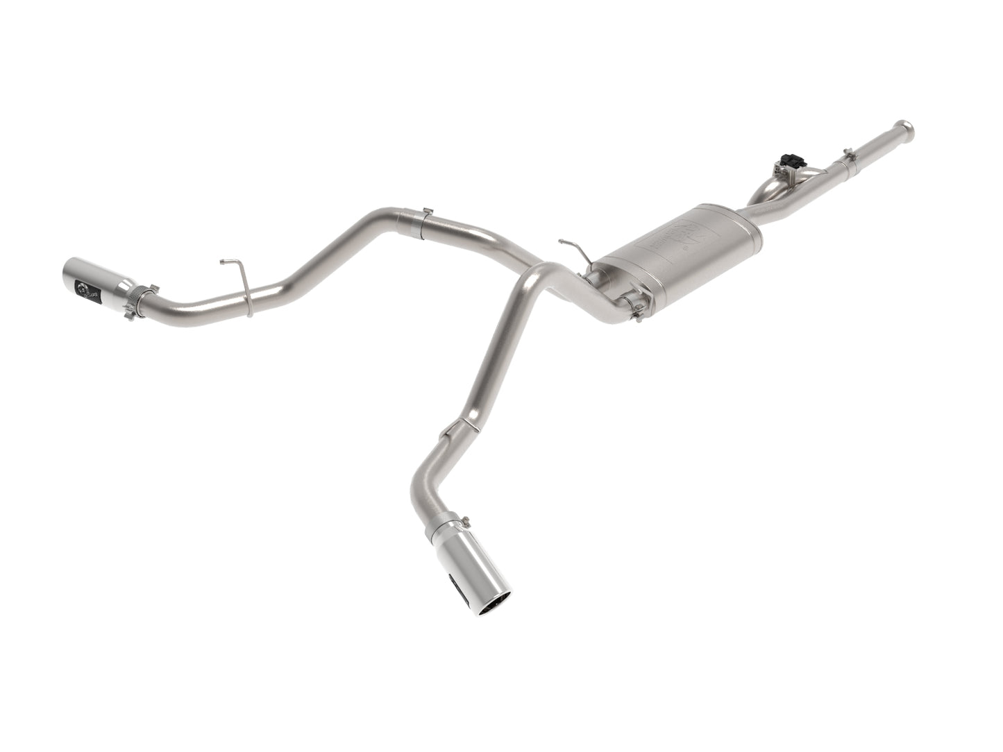 aFe Power 49-34131-P - Gemini XV 3 IN 304 Stainless Steel Cat-Back Exhaust Syste
