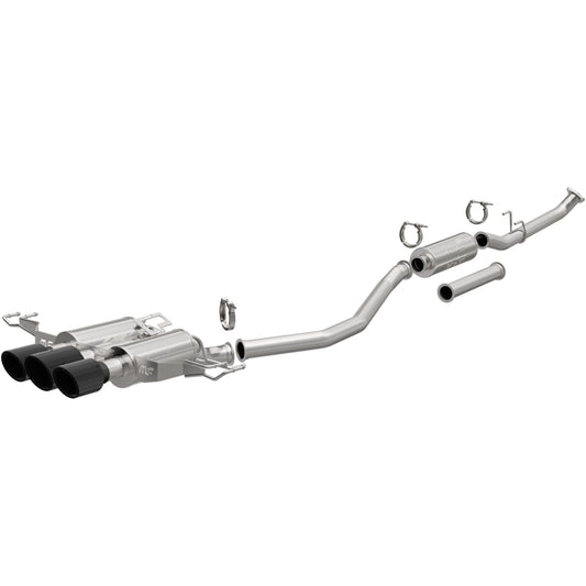 MagnaFlow 2023-2025 Honda Civic Type R SPEQ Series Carbon Fiber Cat-Back Perform