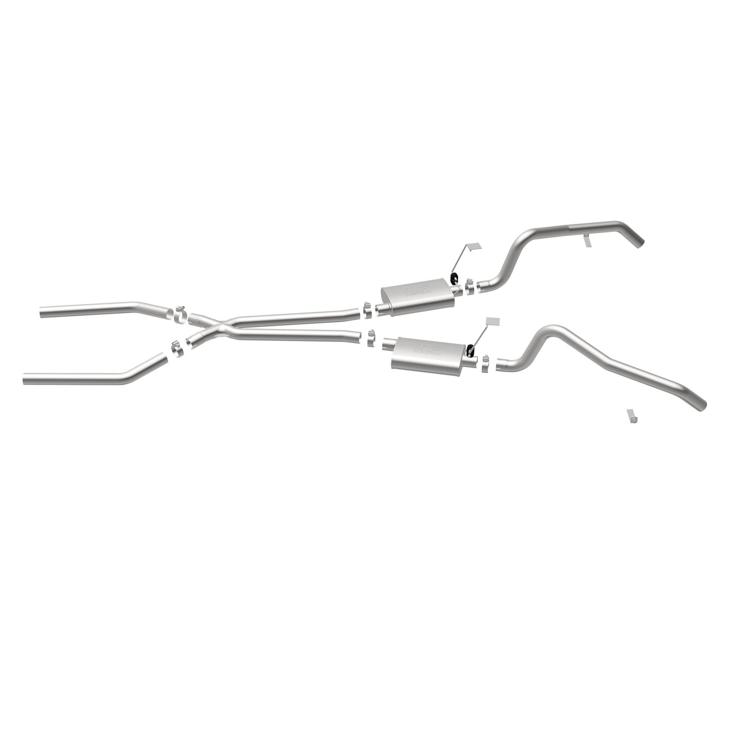 MagnaFlow Exhaust Products 15896 Street Series Stainless Crossmember-Back System