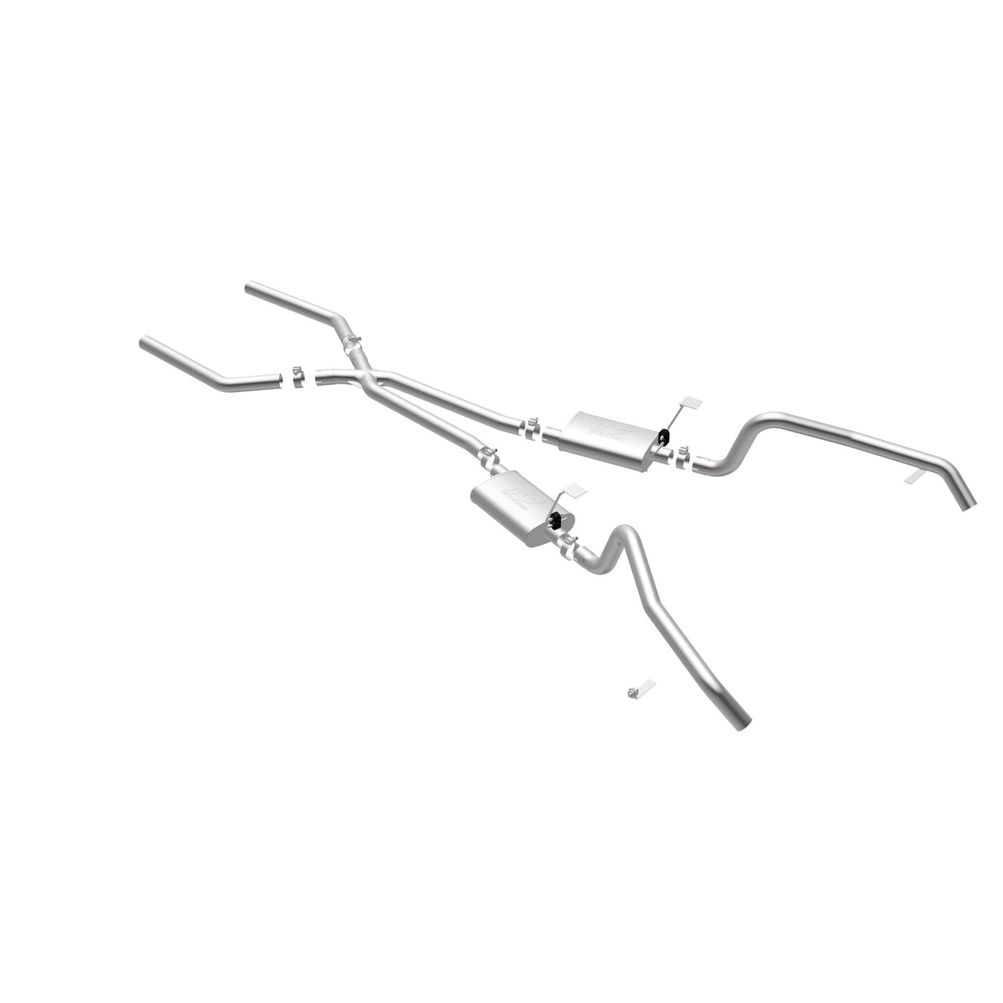 MagnaFlow Exhaust Products 15896 Street Series Stainless Crossmember-Back System