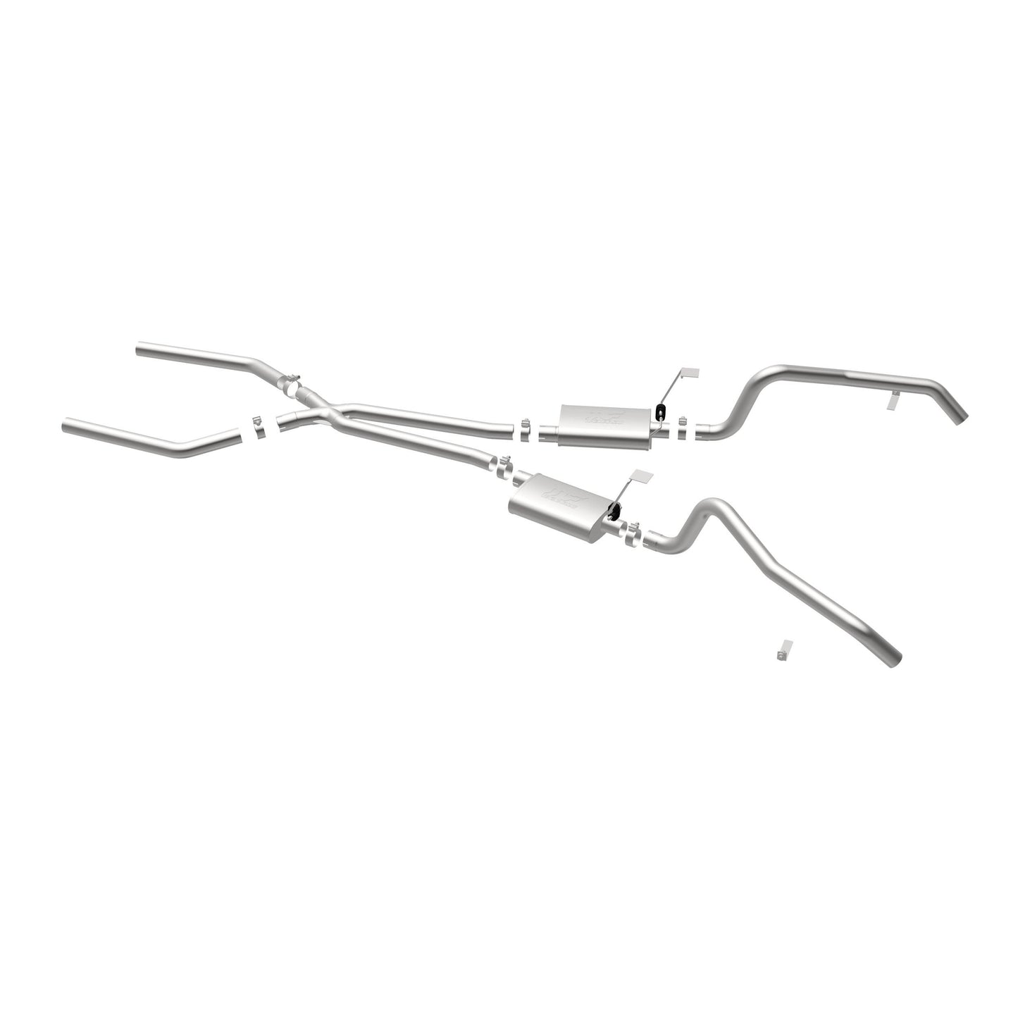 MagnaFlow Exhaust Products 15896 Street Series Stainless Crossmember-Back System