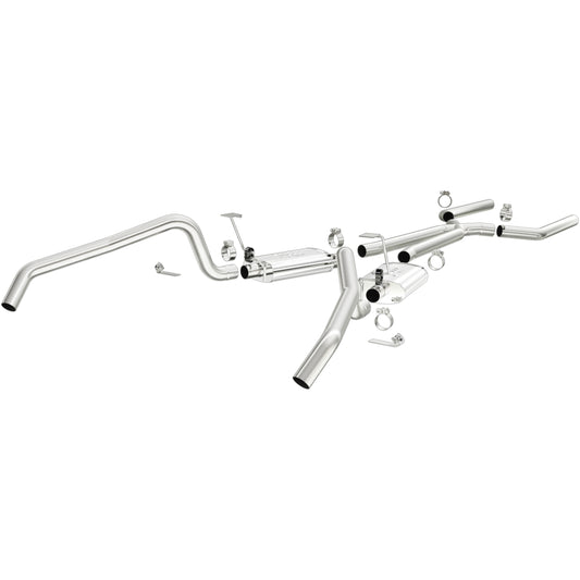 MagnaFlow Exhaust Products 15896 Street Series Stainless Crossmember-Back System