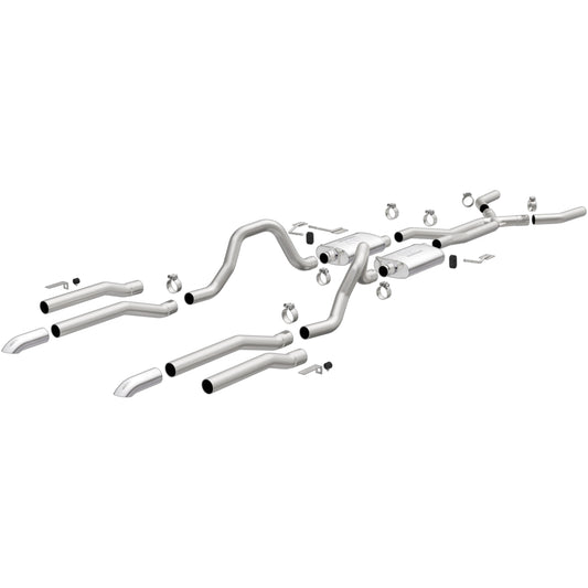 MagnaFlow Exhaust Products 19303 Street Series Stainless Crossmember-Back System