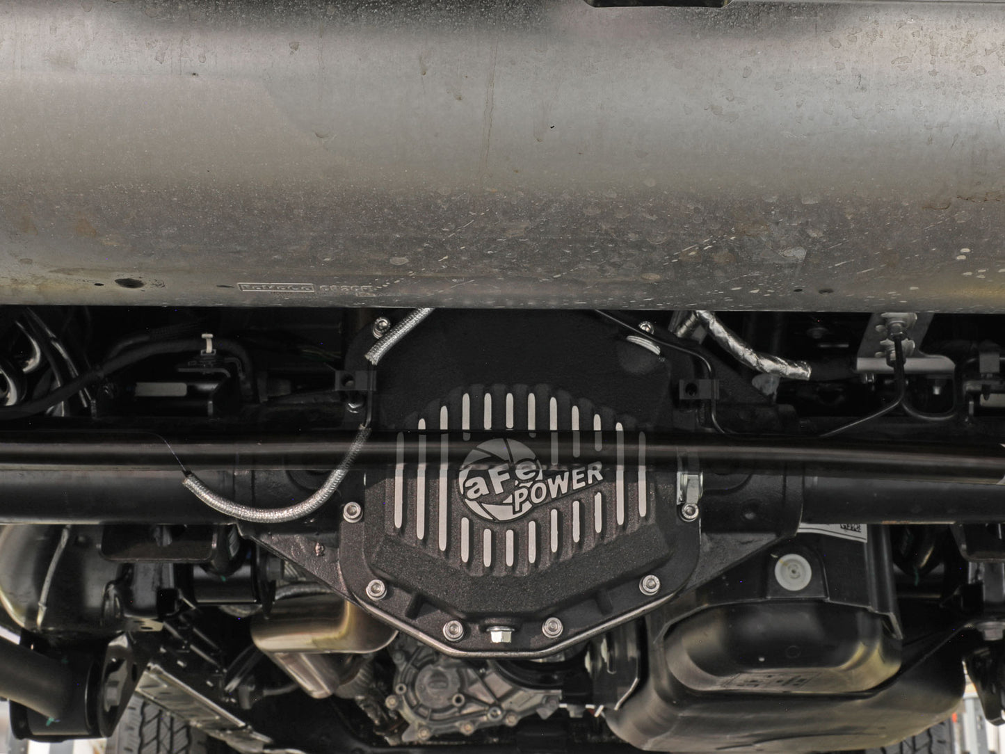 aFe Power 46-71291B - Pro Series Rear Differential Cover Black w/ Machined Fins