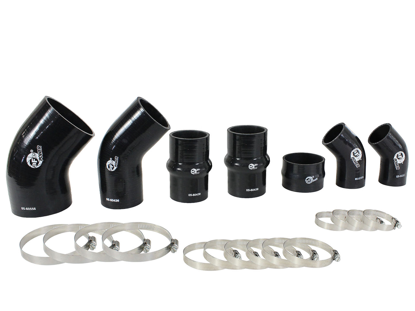 aFe Power 46-20210A - BladeRunner Intercooler Couplings & Clamps Kit; aFe Tubes
