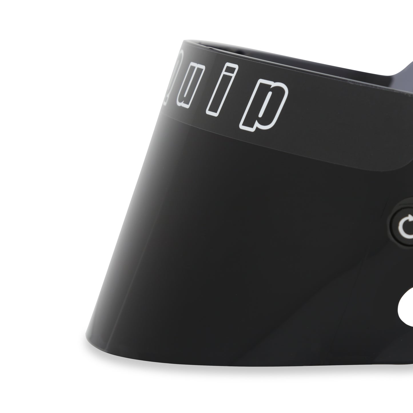 Racequip 204004RQP - RaceQuip Dark Smoke Helmet Face Shield - Fits Pro Model Hel