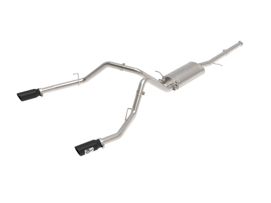 aFe Power 49-44135-B - Apollo GT Series 3 IN Cat-Back Exhaust System w/ Dual Rea