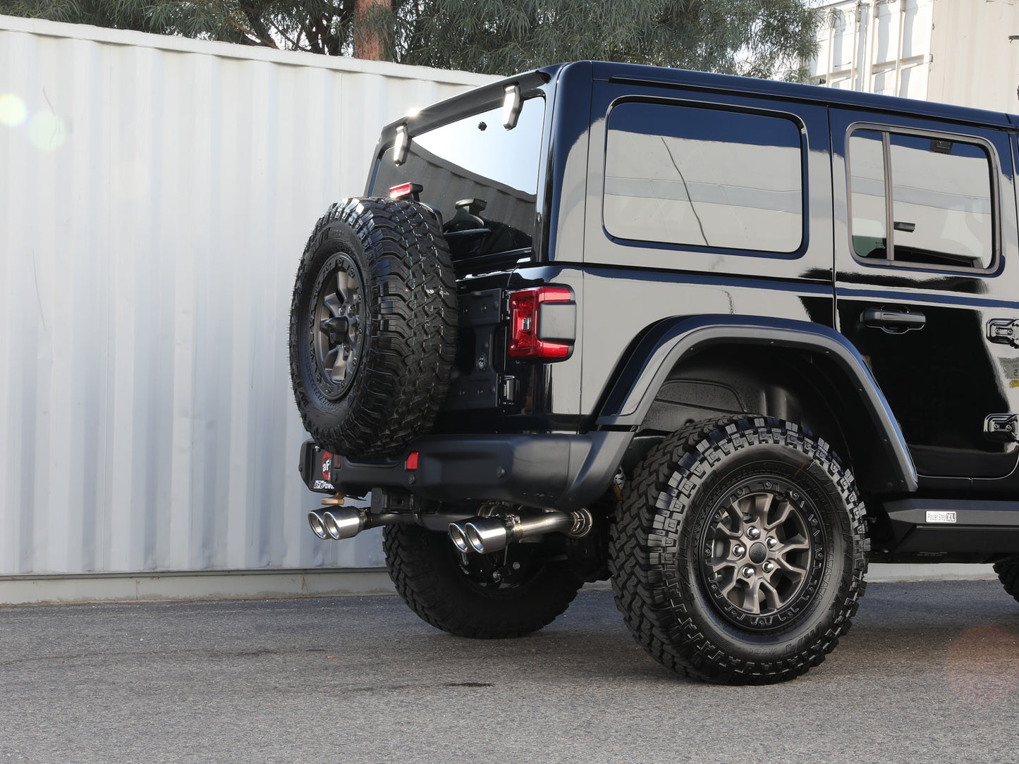 aFe Power 49-38098-P - Vulcan Series 2-1/2 IN to 3 IN Stainless Steel Cat-Back E