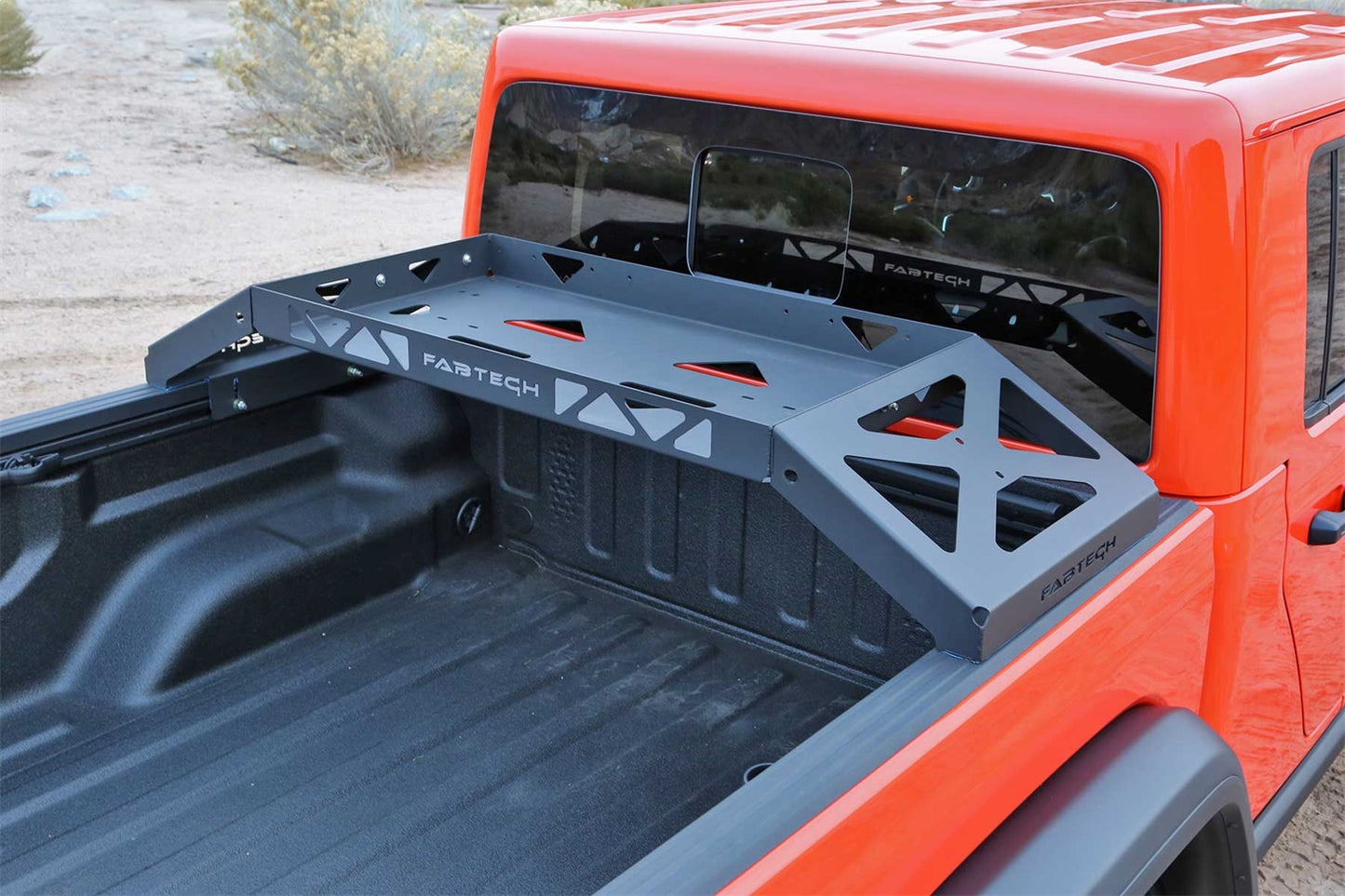 Fabtech FTS24256 - Cargo Rack; 150 lbs. Cargo Capacity;