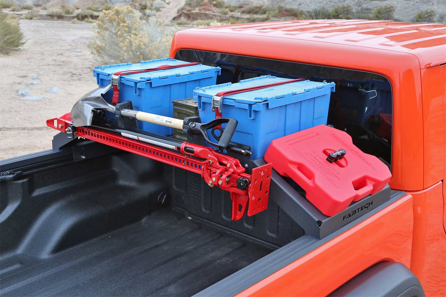 Fabtech FTS24256 - Cargo Rack; 150 lbs. Cargo Capacity;