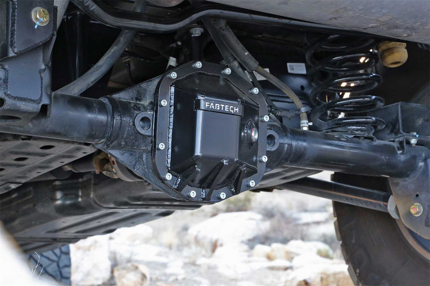 Fabtech FTS24300 - Differential Cover; Rear; M220 Axle;