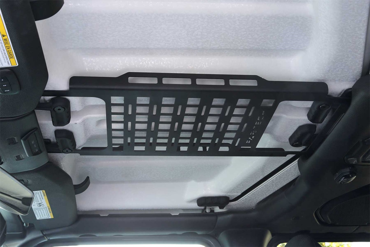 Fabtech FTS24307 - Cargo Rack; Overhead Panel Jeep;