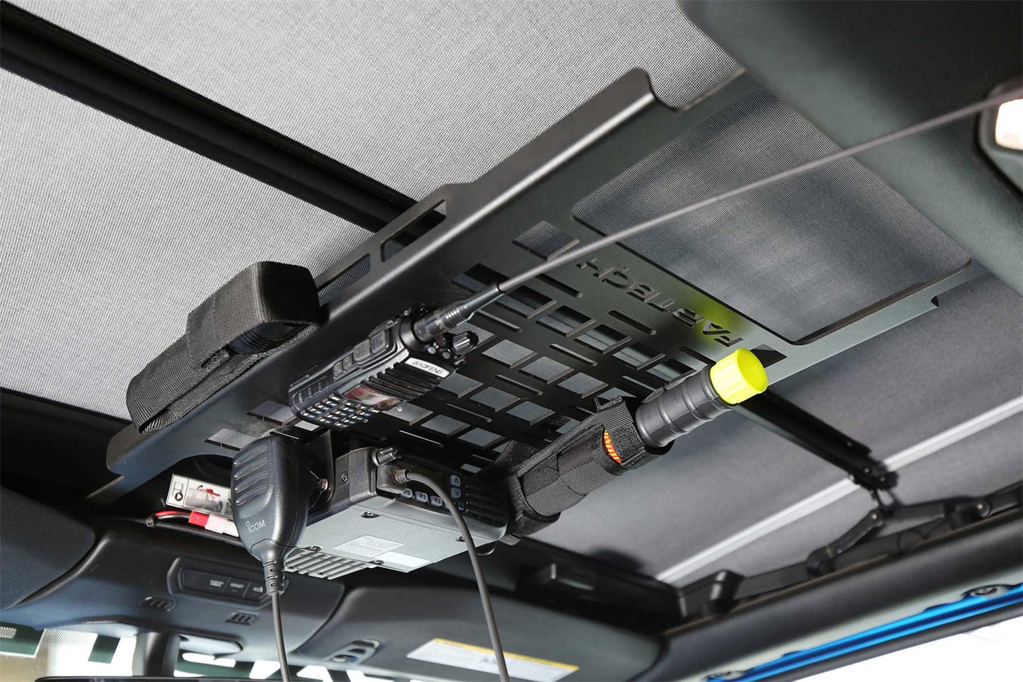 Fabtech FTS24307 - Cargo Rack; Overhead Panel Jeep;