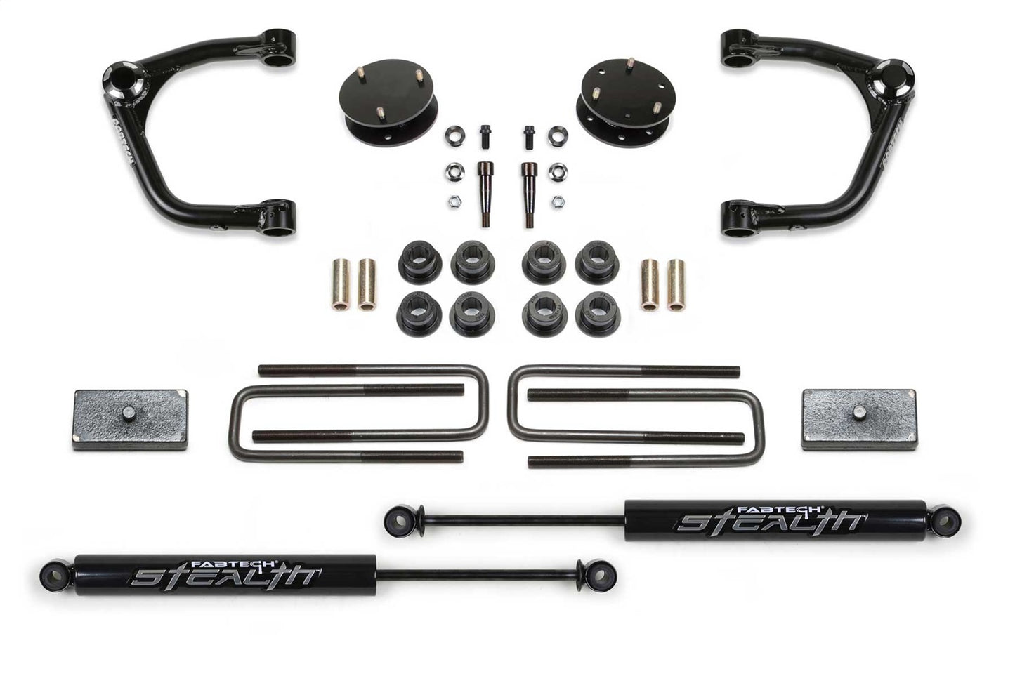 Fabtech K1129M - Uniball Lift System w/Shocks; Uniball Lift System w/Shocks;