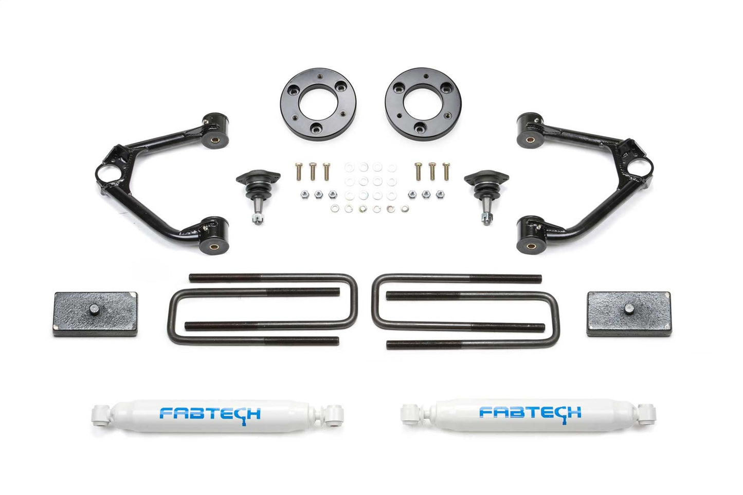 Fabtech K1152 - Ball Joint Control Arm Lift System; 1.5 in. Lift; w/Rear Perform