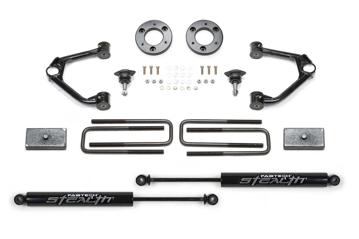 Fabtech K1152M - Ball Joint Control Arm Lift System; 1.5 in. Lift; w/Rear Stealt