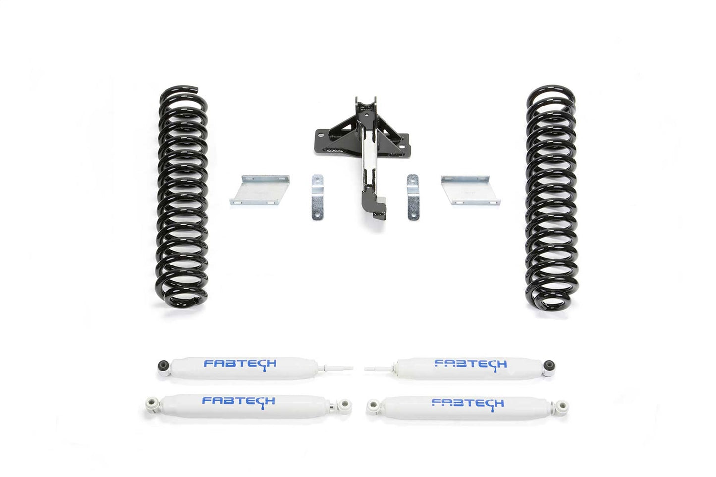 Fabtech K2339 - Budget Lift System w/Shock; 2.5 in. Lift; w/Performance Shocks;