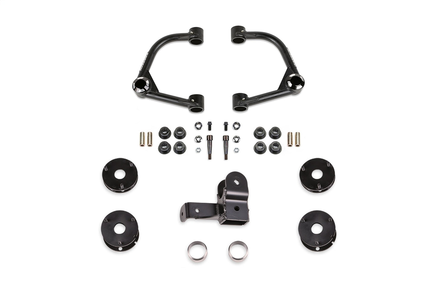 Fabtech K2383 - Uniball UCA Lift Kit; 3 in. w/Uniballs and Shock Spacers;